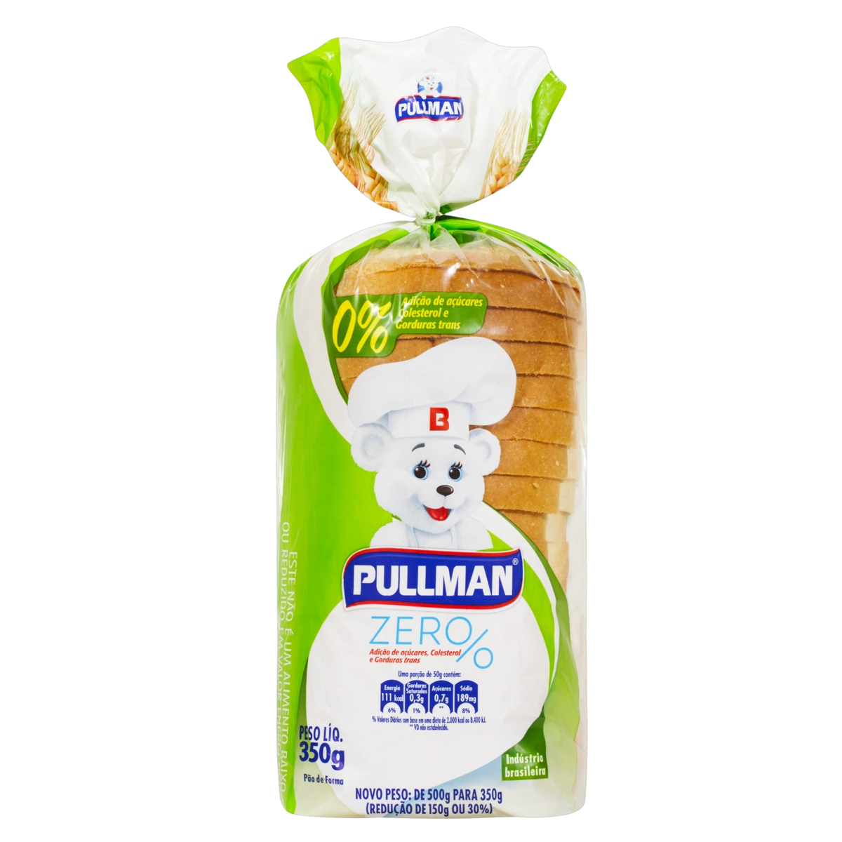 Pão De Forma Pullman Pacote 350g