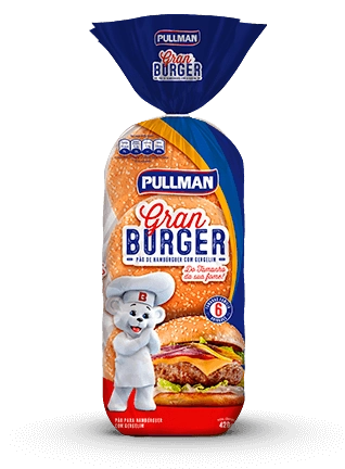 Pao Hamburger Plus Vita Gergelim 420g