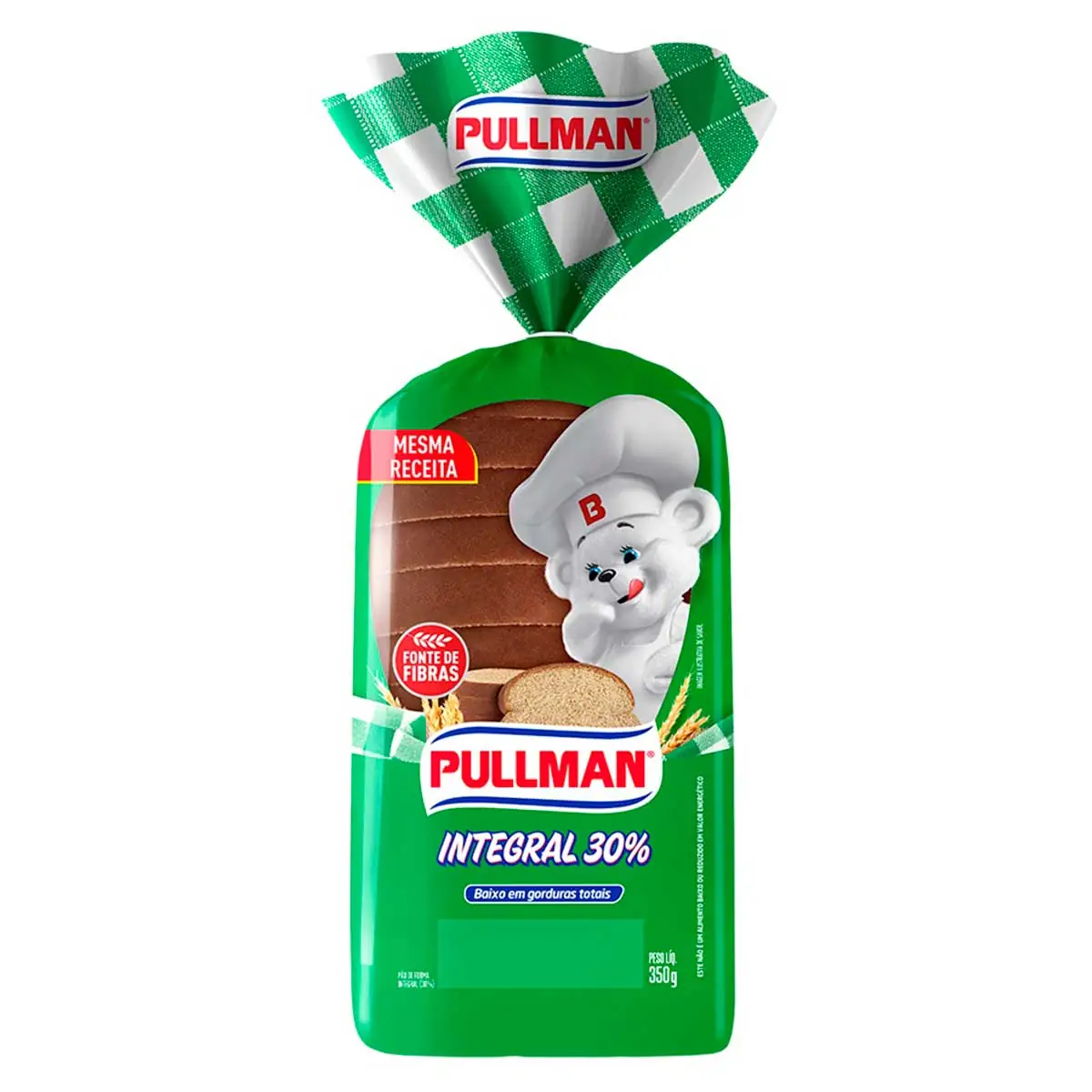 Pão de Forma Integral Pullman 350g