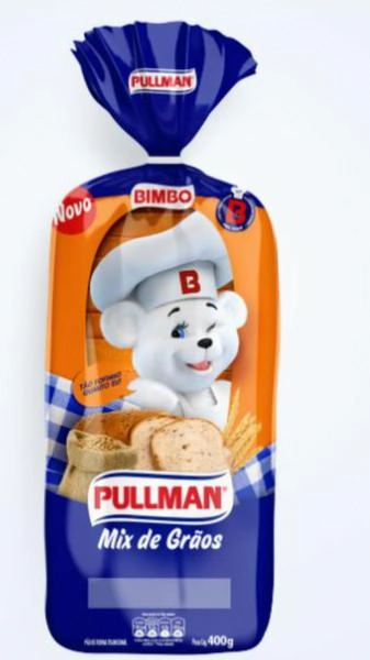 Pao De Forma Pullman Mix De Graos 400g