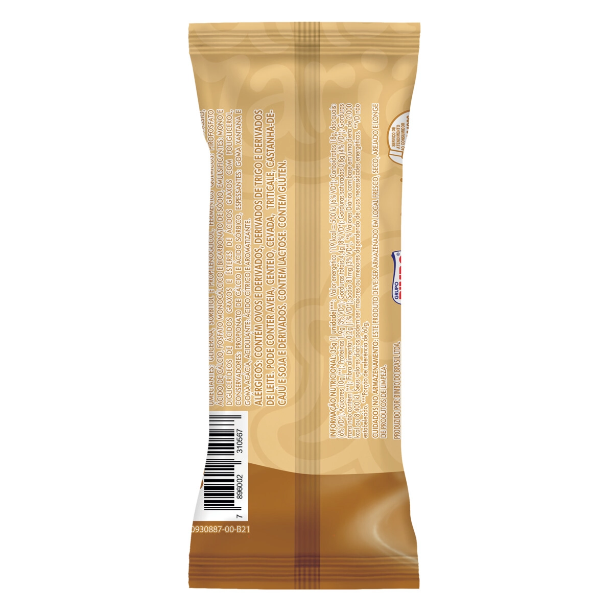 Bolo Churros Recheio Churros Ana Maria Pacote 35g