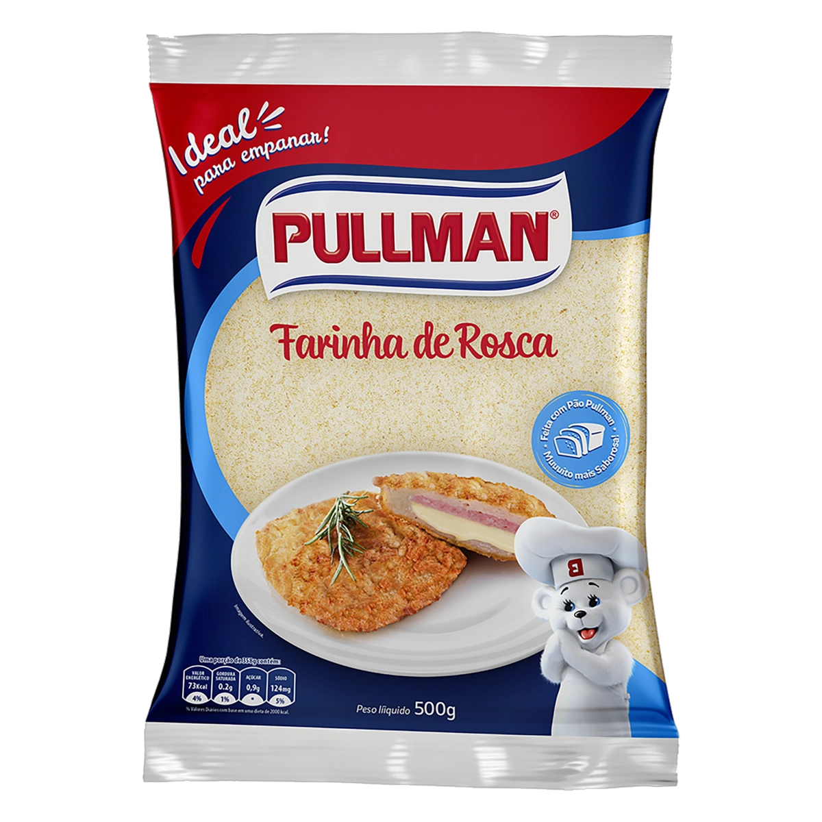 Farinha De Rosca Pullman Pacote 500g