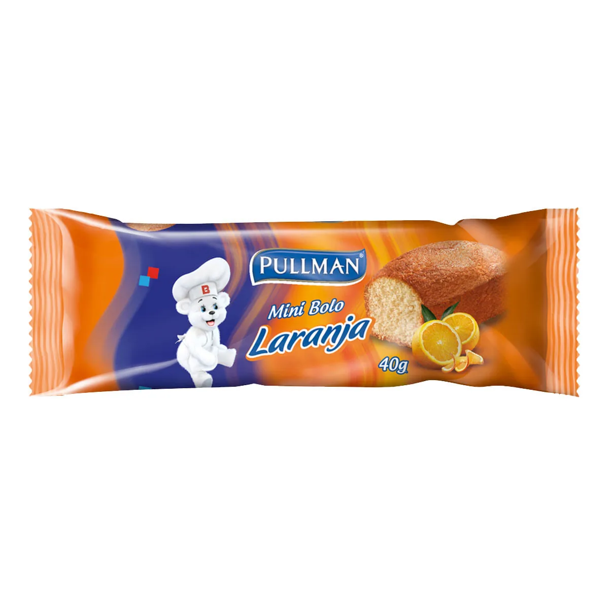 Bolo Laranja Pullman Pacote 30g