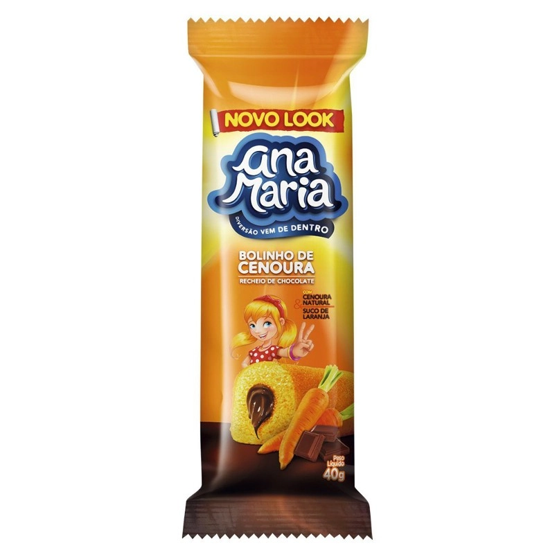 Ana Maria Pullman 40gr Cen/chocolate