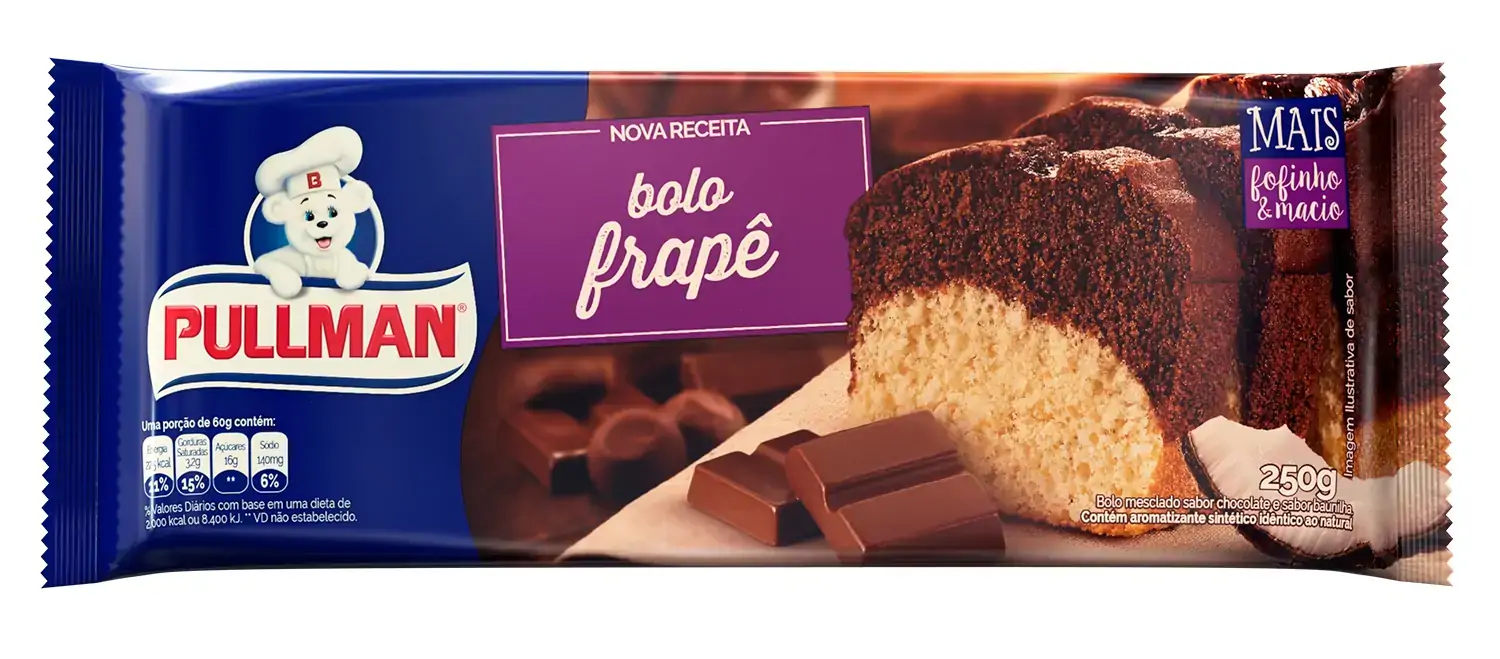 Pullman Frappé Califórnia Baunilha E Chocolate 250