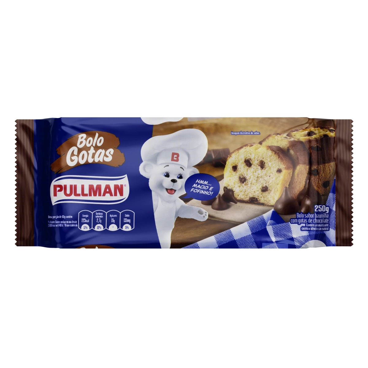 Pullman Gotas De Chocolate 250