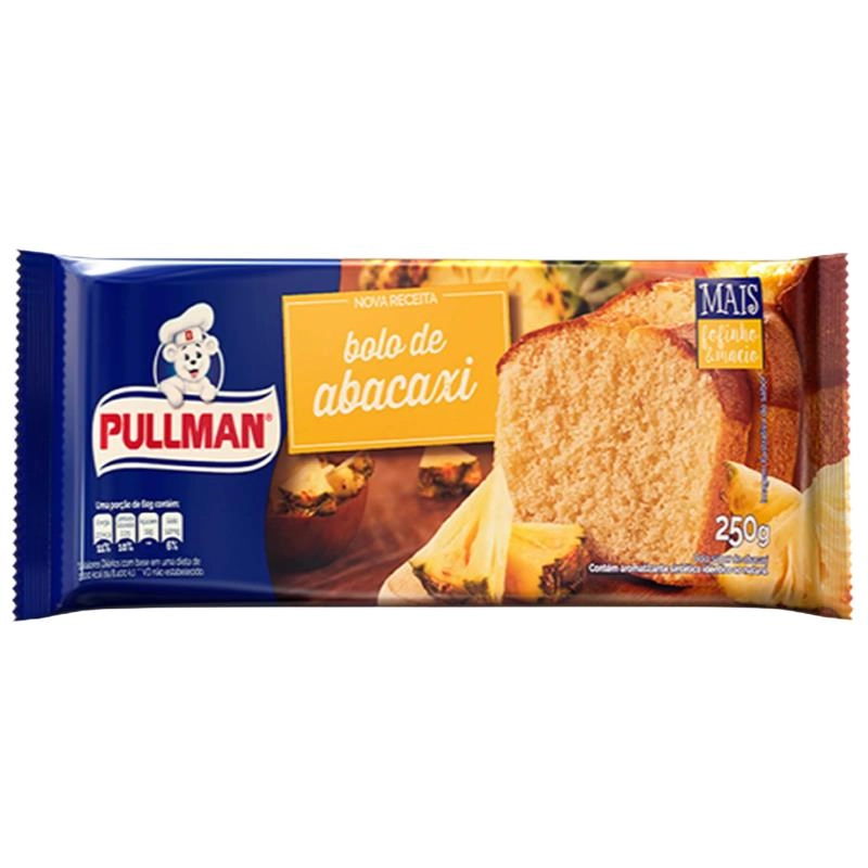 Bolo Pullman Abacaxi