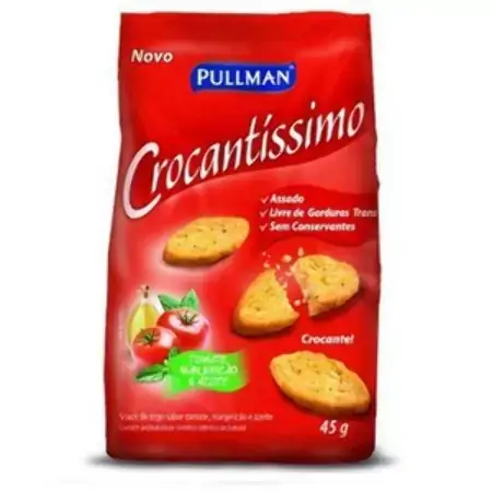 Crocantíssimo Tomate, Manjericão E Azeite Pulmann