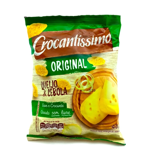 Crocantíssimo Queijo E Cebola Pulmann