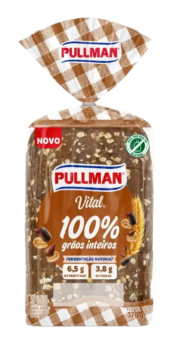 Pao Forma Pullman Vital 100 Graos Inteiros 370g