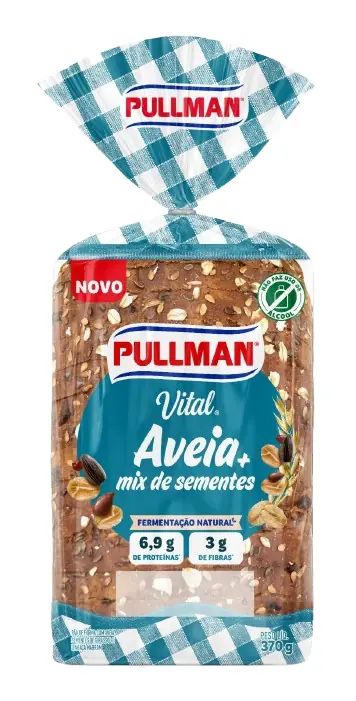 Pao Nutrella Integral Aveia/sementes 13x370g