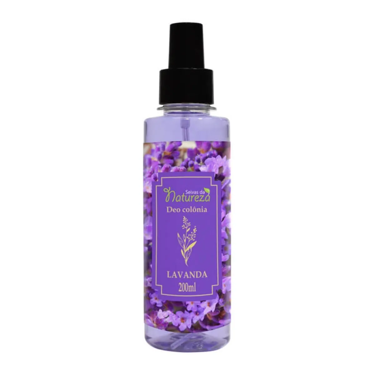 Deo Colônia Lavanda Seivas Da Natureza 200ml