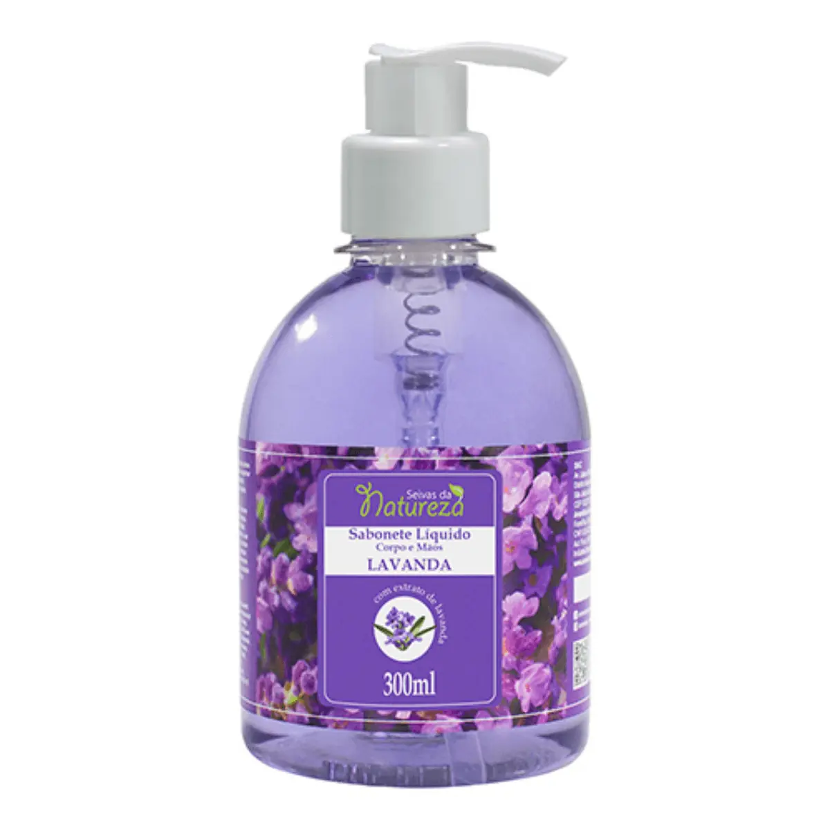 Sabonete Liq Seivas Natureza Lavanda 300