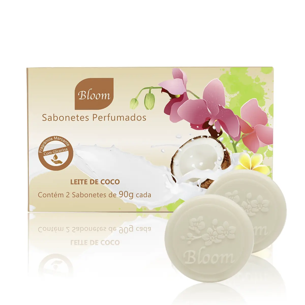 Aromatica Est C/2 Sab Blom Leite De Coco