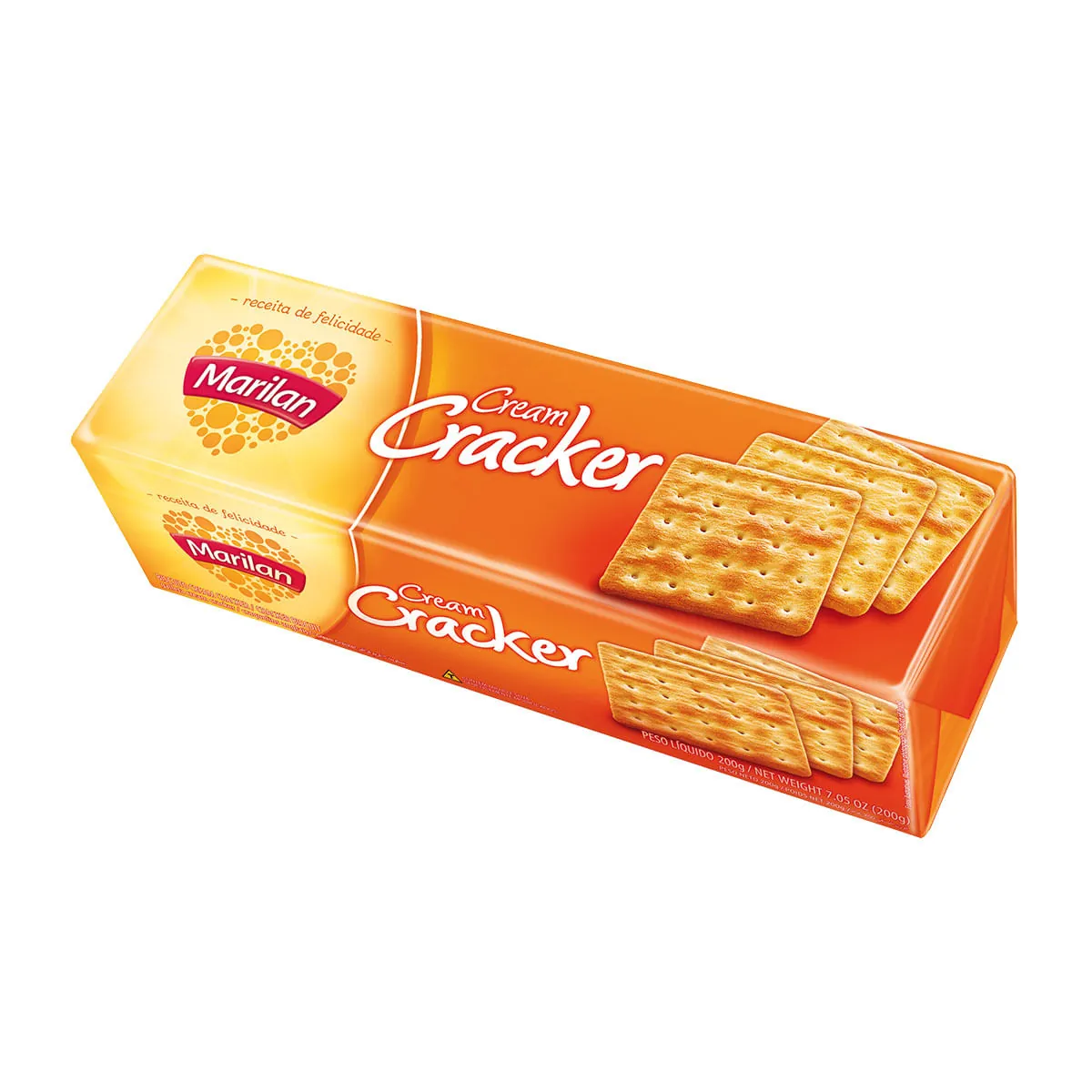 Biscoito Cream Cracker Marilan Pacote 200g