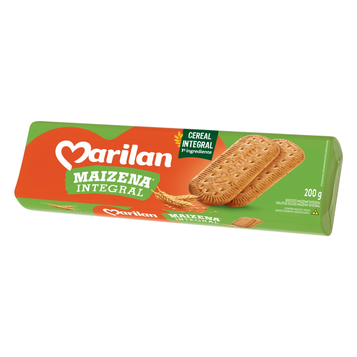 Biscoito Integral Marilan Maizena Pacote 200g