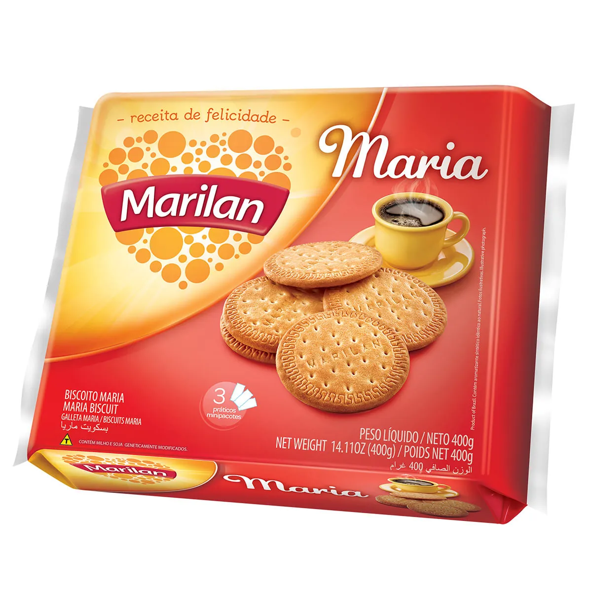Biscoito Maria Marilan Pacote 400g