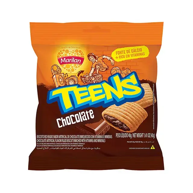 Biscoito Marilan Teens 40gr Chocolate