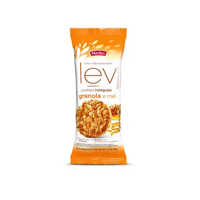 Biscoito Cookies Marilan Granola E Mel