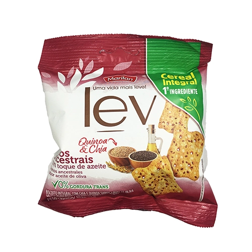 Snack Marilan Lev 40g Graos Ancestrais