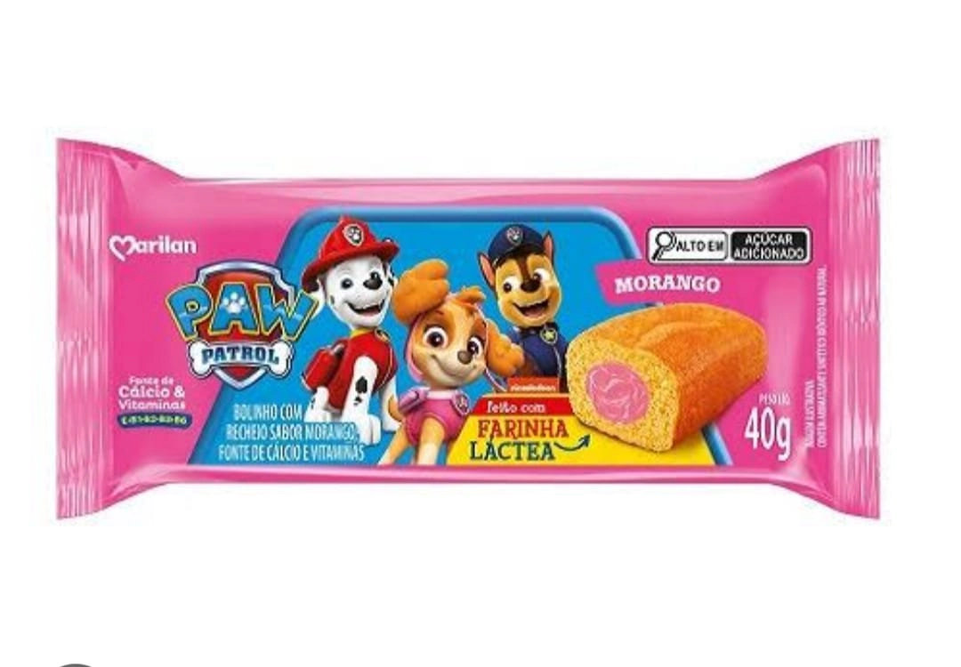 Bolinho Marilan 40g Baunilha Rech.morango