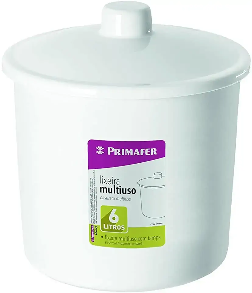 Lixeira Multi Uso Primafer Br 6 Pc