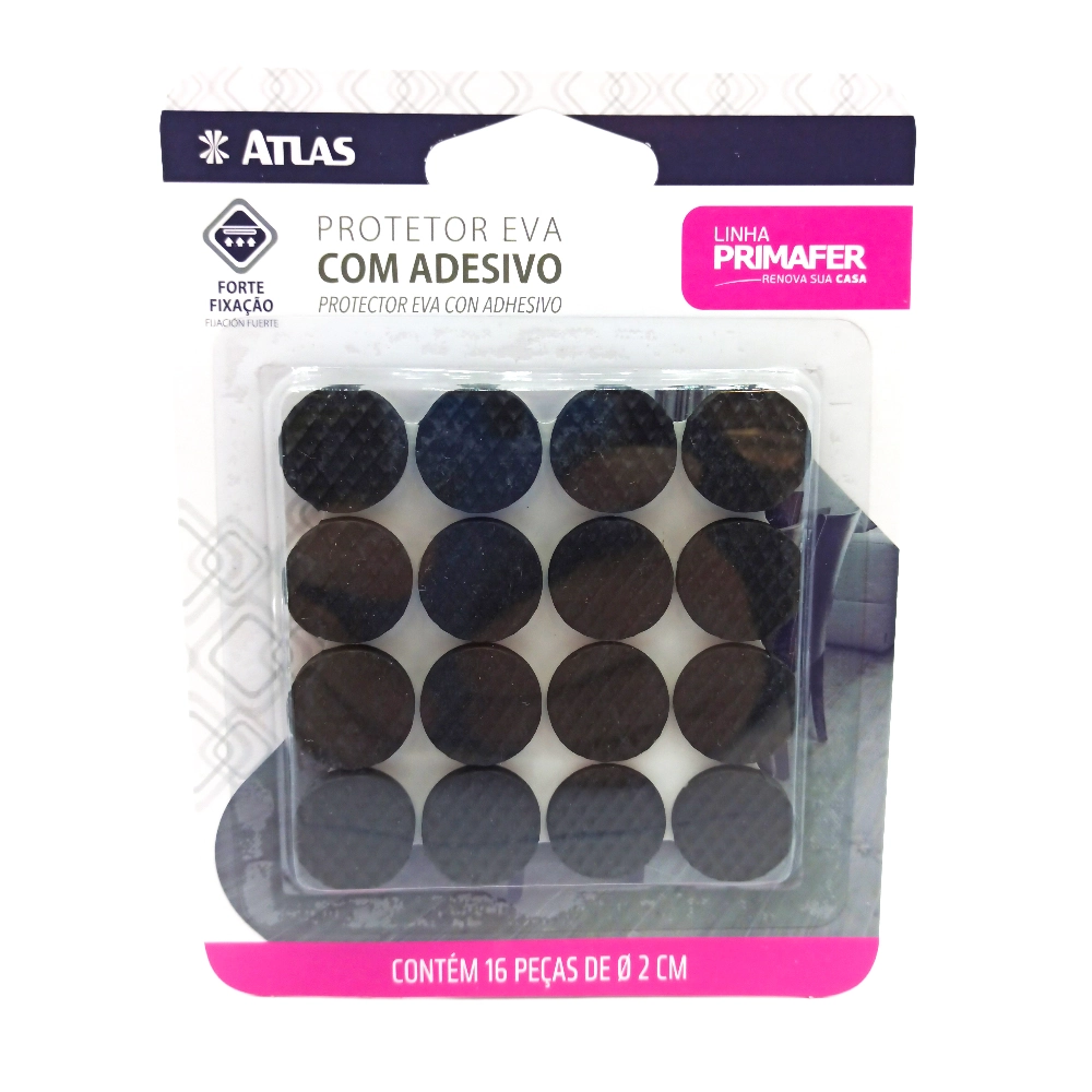 Protetor Adesivo D2cm 16pcs Eva