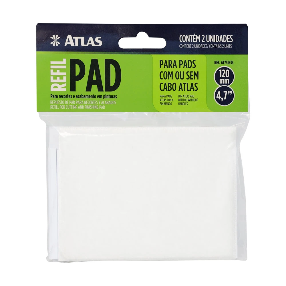 Refil Pad Para Recorte De Pintura E Acabamento Atlas