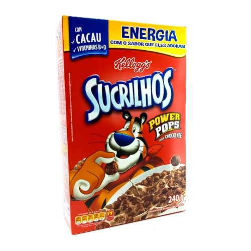 Sucrilhos Kellogg S Power Chocolate