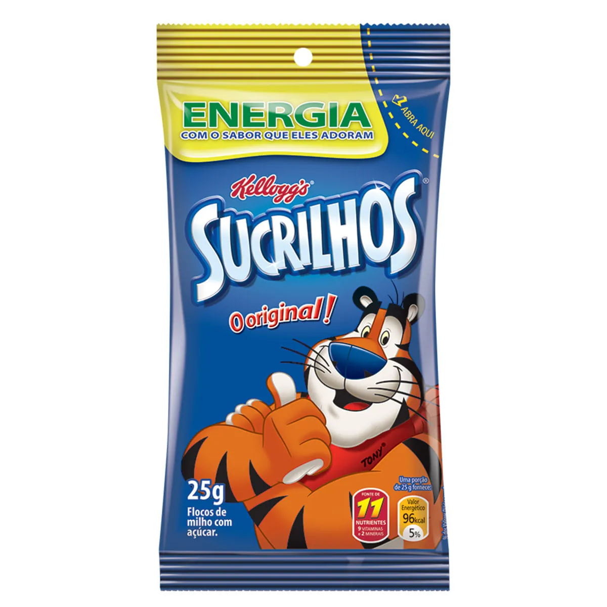 Cereal Matinal Original Kelloggs Sucrilhos Pacote 25g