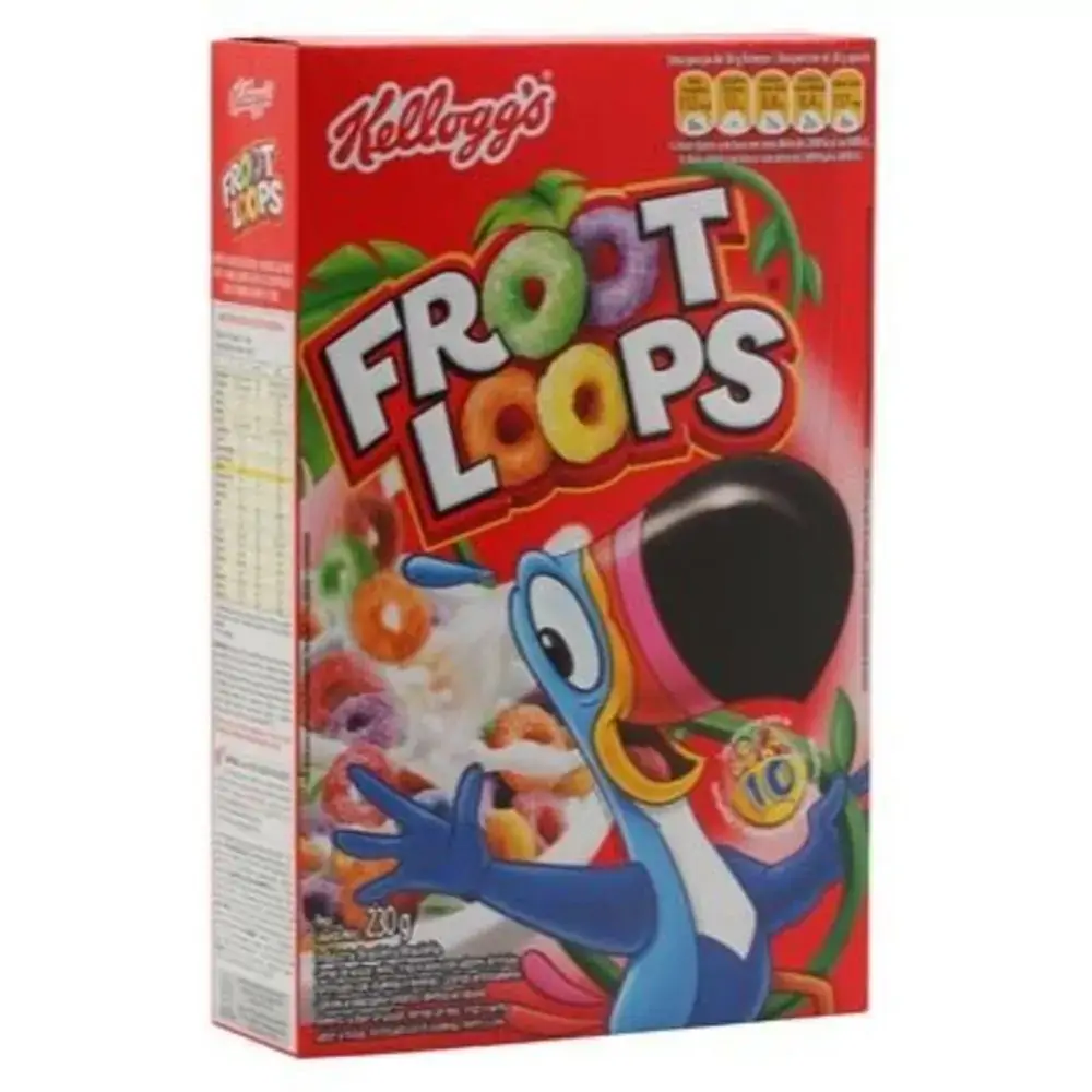 Cereal Kelloggs 230g Froot Loops