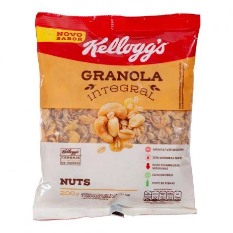 Granola Nuts Kelloggs Pacote 200g