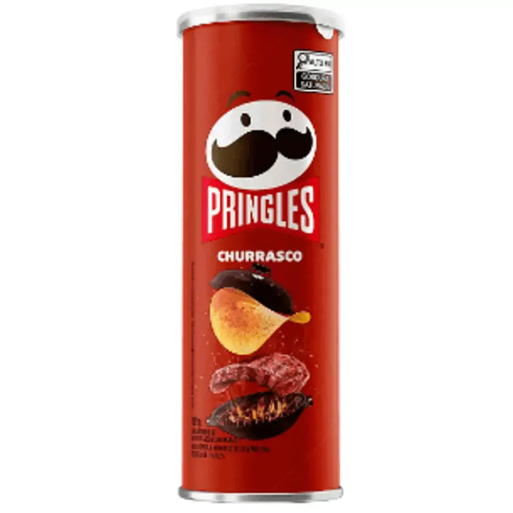 Salgadinho Batata Frita Pringles Churrasco 109g