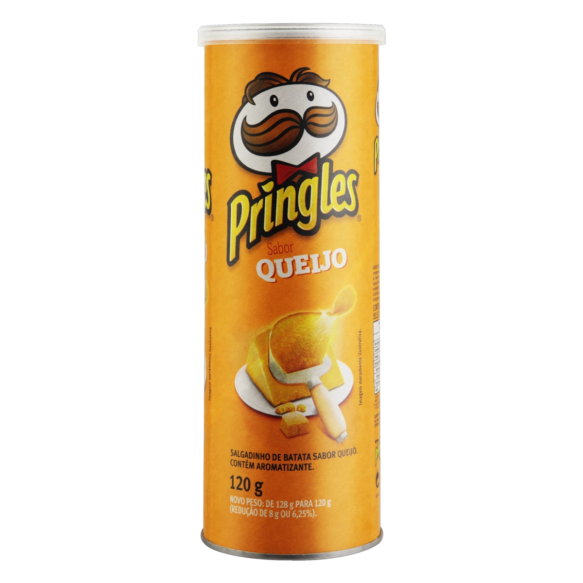 Salgadinho de Batata Queijo Pringles Tubo 120g