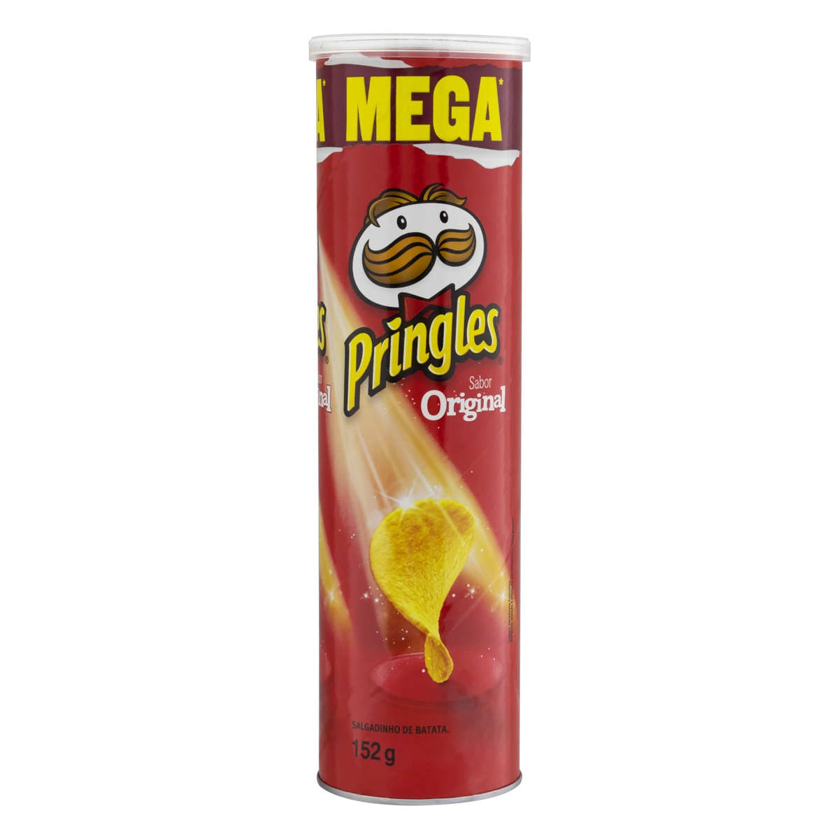 Salgadinho De Batata Original Pringles Mega Tubo 152g