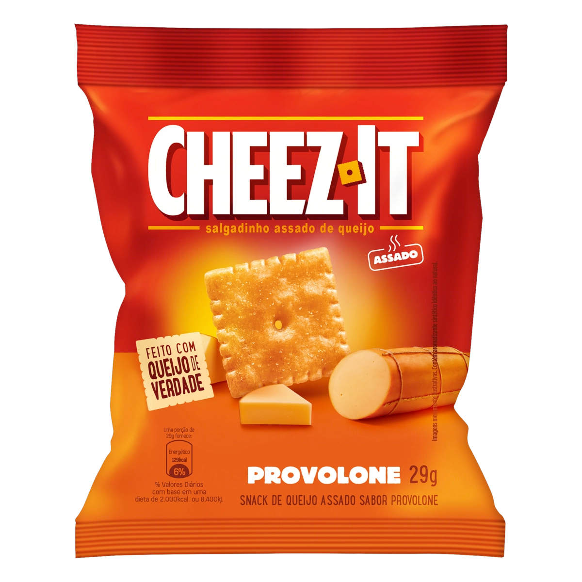 Salgadinho Provolone Cheez It Pacote 29g