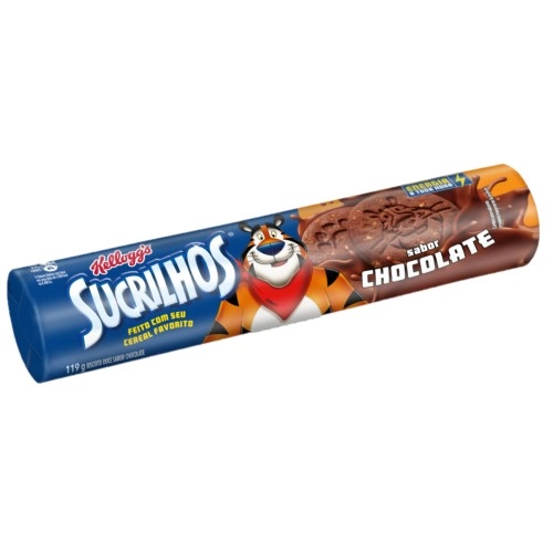 Biscoito Chocolate Kelloggs Sucrilhos Pacote 119g