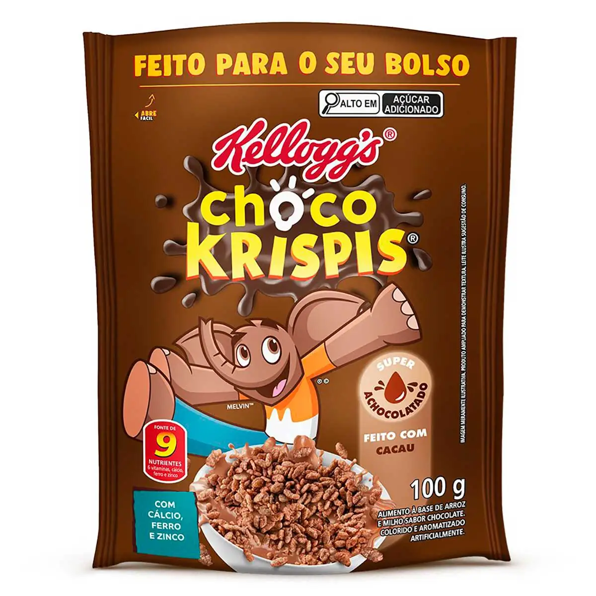 Cereal Choco Krispis Chocolate Kellogg's 100g