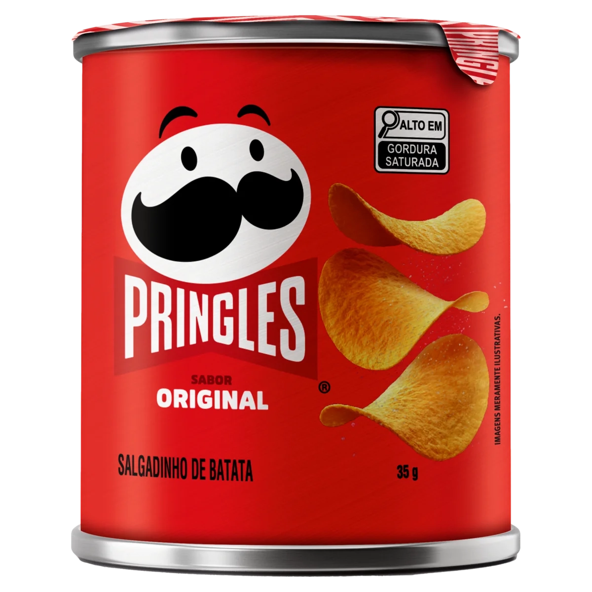 Salgadinho De Batata Original Pringles Lata 35g