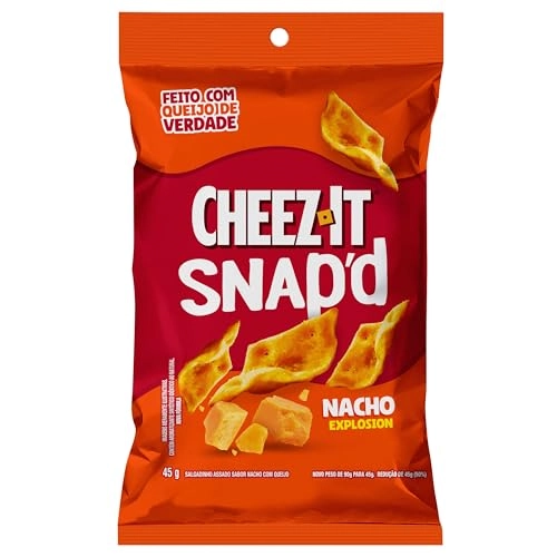 Snack Nacho Explosion Cheez It Snapd Pacote 45g