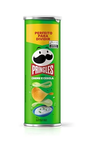 Salgadinho De Batata Creme E Cebola Pringles Tubo 141g