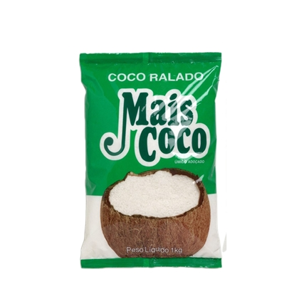 Coco Ralado Mais Coco Pacote 1kg