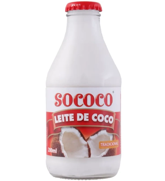Leite De Coco Tradicional 200ml Sococo