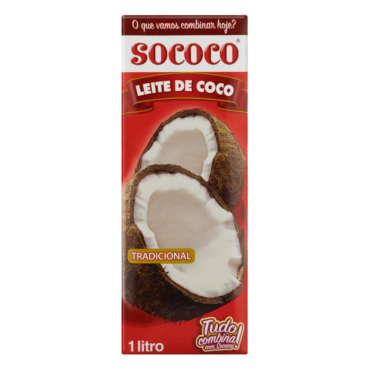 Leite De Coco Tradicional Sococo Caixa 1l
