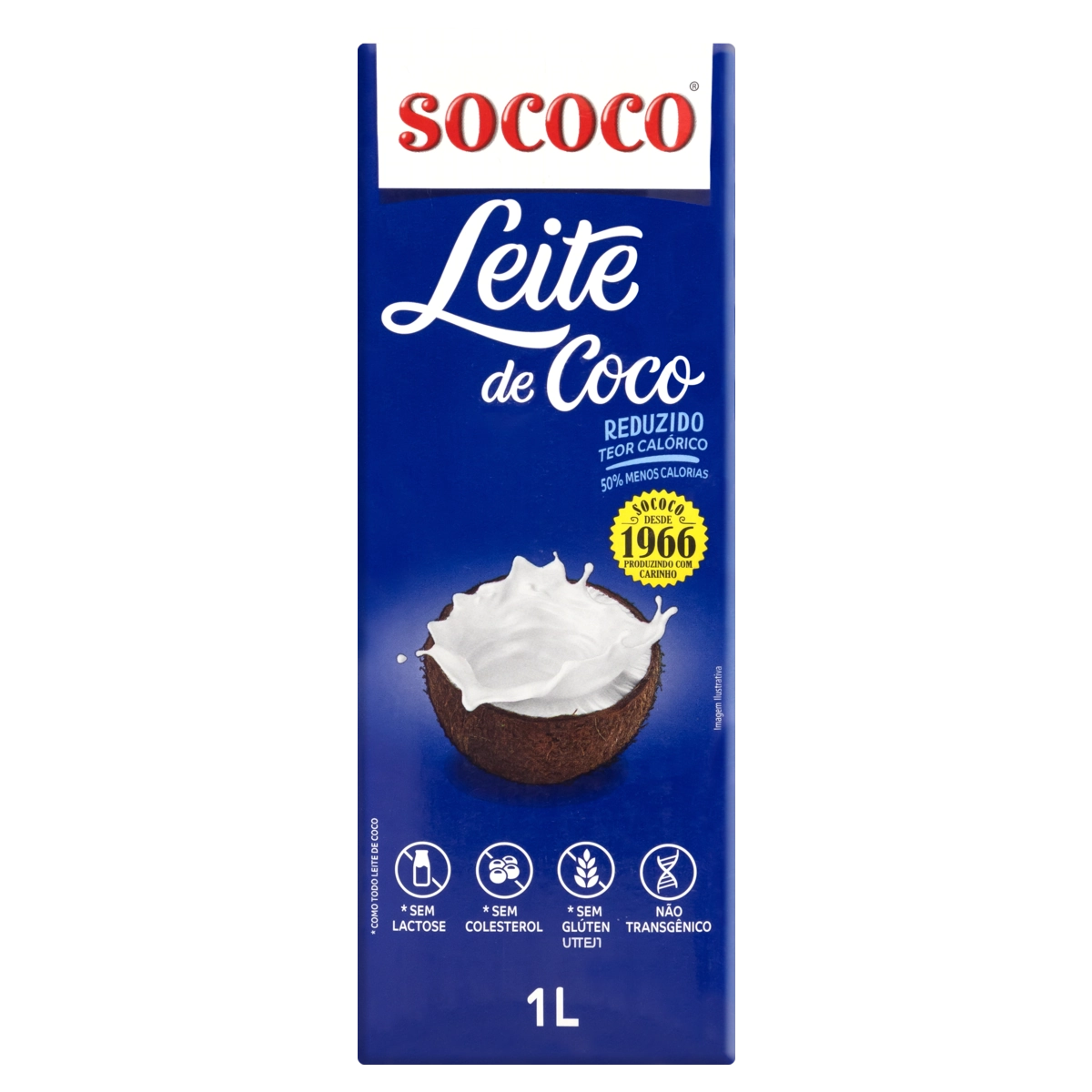 Leite De Coco Rtc Sococo Caixa 1l
