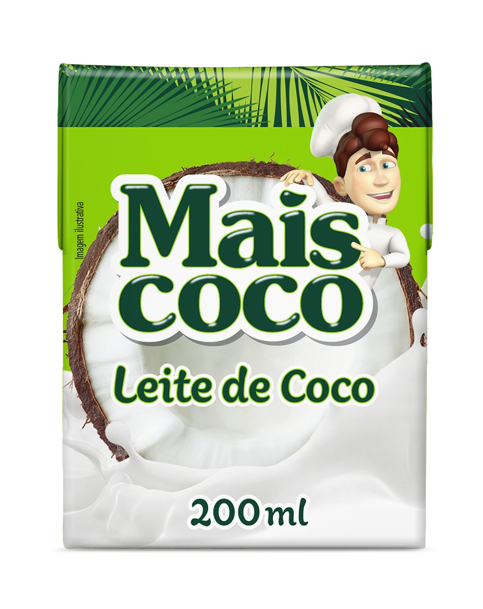 Leite De Coco Mais Coco Caixa 200ml