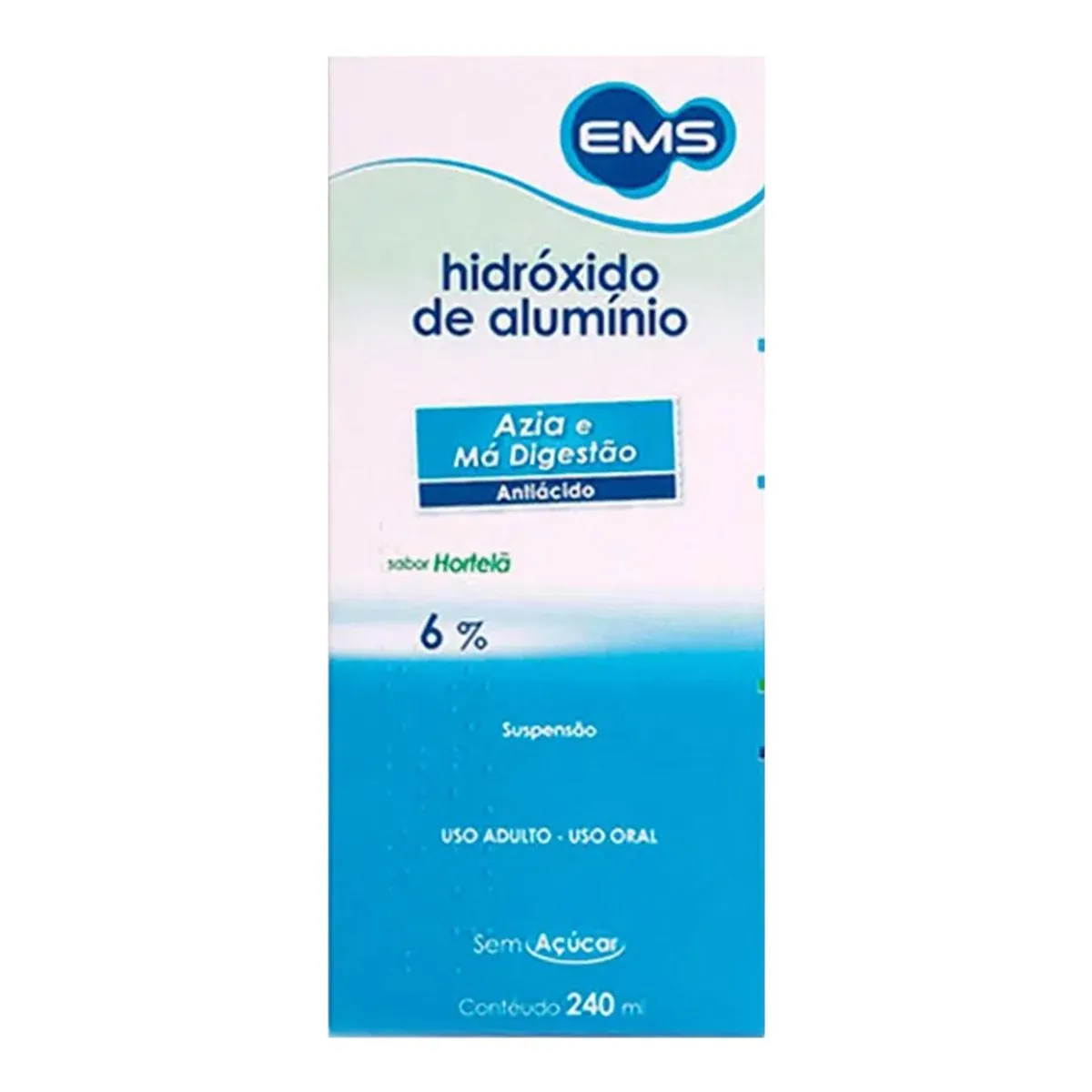 Suspensão Hidroxido de Aluminio EMS 240ml
