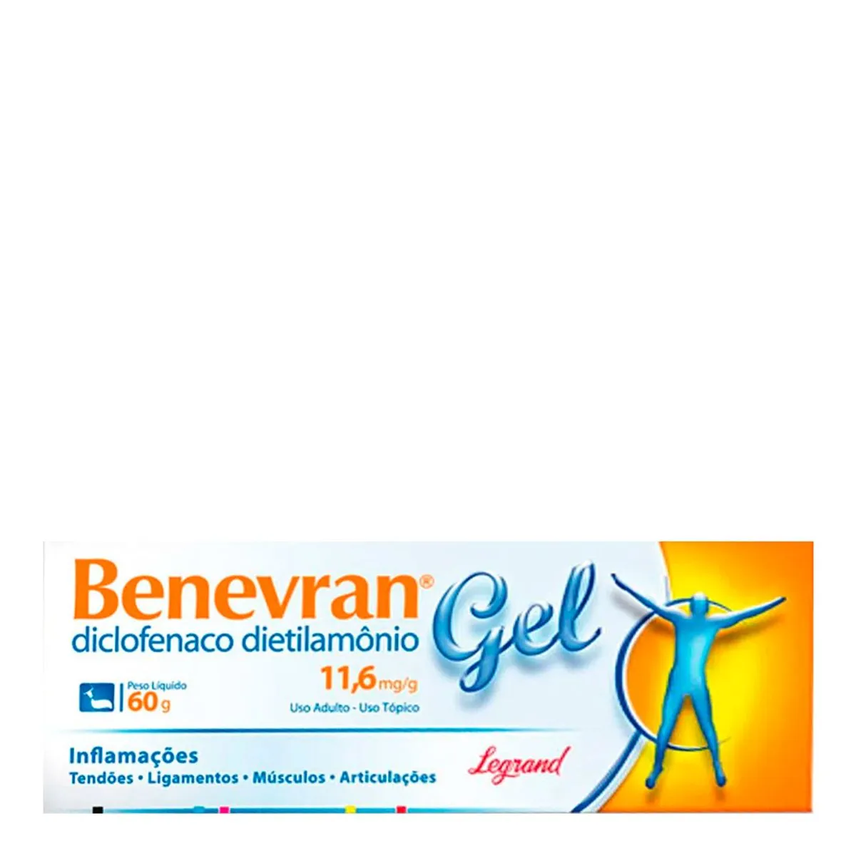 Benevran Gel 11,6mg/g Legrand Caixa 60g