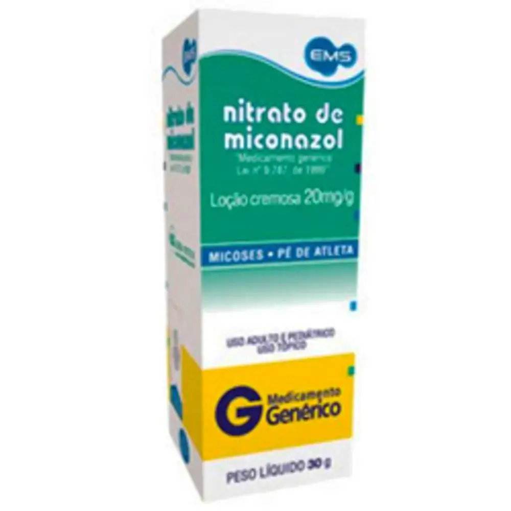 Nitrato De Miconazol 20 Mg/g Loção Ems Genérico