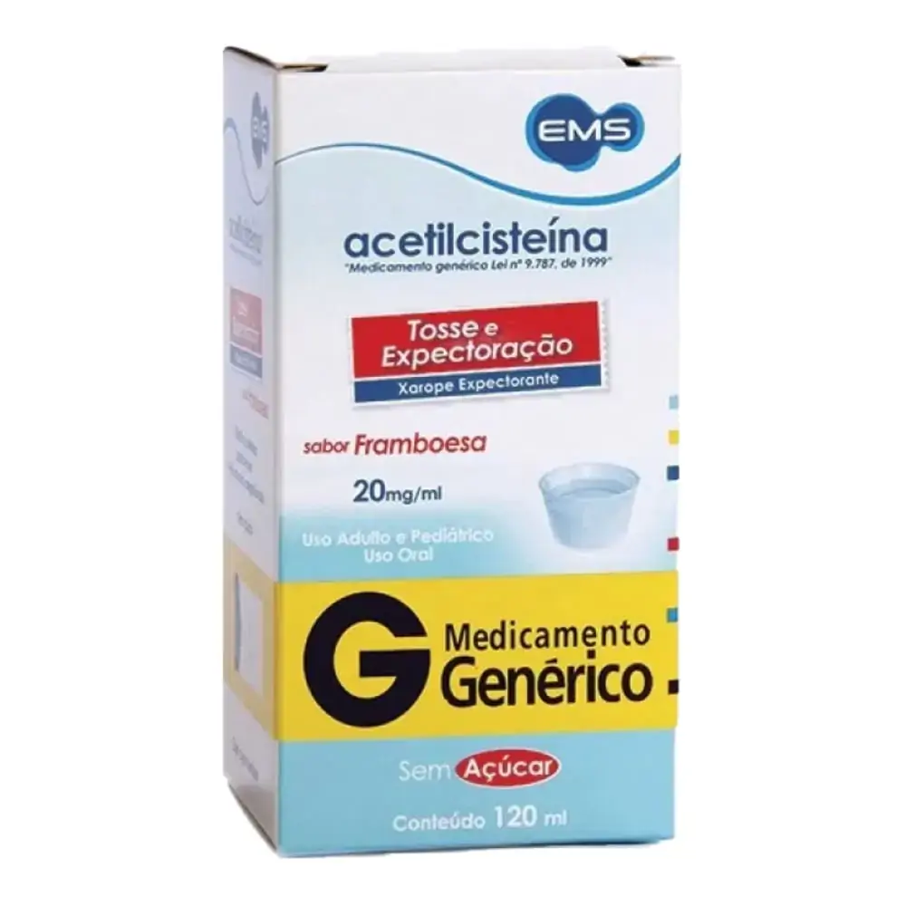 Acetilcisteina 20mg Xpe Ems